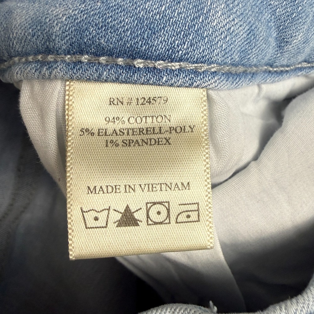 Altar'd State Womens Flare Jeans with Stars Size 25/0 Light Wash Denim SPP11593 - Picture 6 of 15